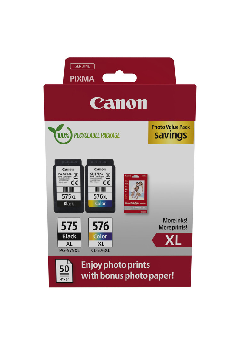 1St. CANON CANON PG-575XL /CL-5 CANON PG-575XL /CL-576XL Ink Cartridge