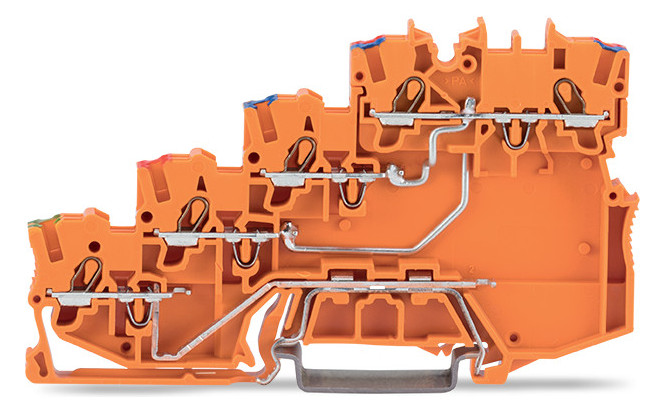15St. Wago 2000-5477 4-Leiter-Initiatoreneinspeiseklemme