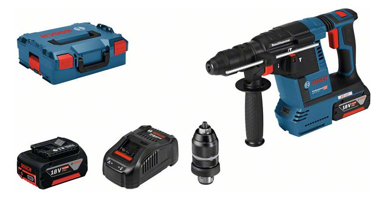 1St. Bosch GBH 18V-26 F Akku-Bohrhammer mit SDS plus GBH 18V-26