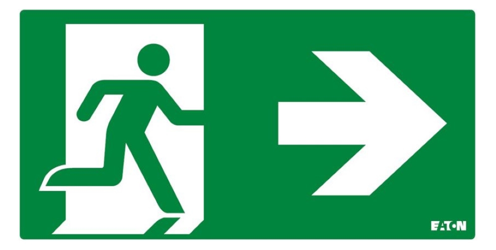 1St. Ceag Pictogram Atlantic L fuer Atlantic LED D CGLine, ISO 7010