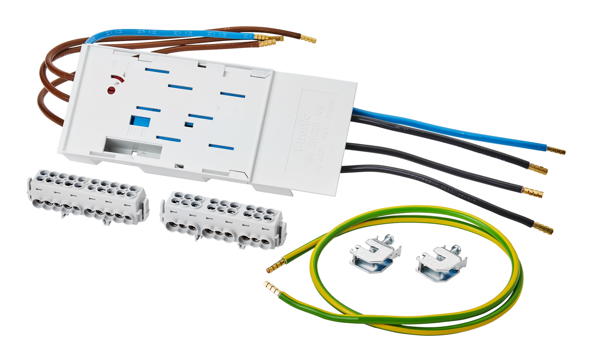 1St. F-Tronic BKE-I BKE-I Kassette 63A 10mm², mit Anschlussklemmen 7110600