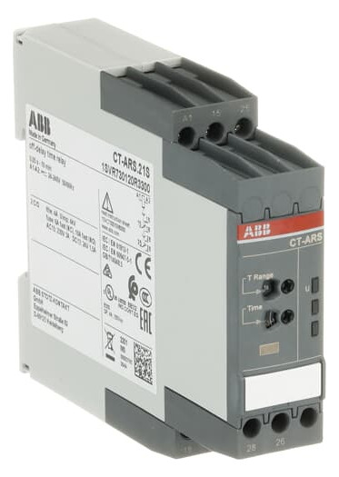 1St. ABB CT-ARS.21S Zeitrelais, rückfall. o.H-spg 2We, 24-240VAC/DC 1SVR730120R3300 1St. ABB CT-ARS.21S Zeitrelais, rückfall. o.H-spg 2We, 24-240VAC/DC 1SVR730120R3300