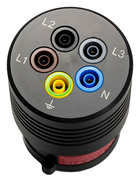 1St. BENNING 044040 TA 7-16 Messadapter an 5-pol. 16 A CEE