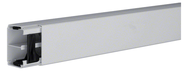 2m Hager LF4006107035 Kabelkanal mit Trennwand PVC LF 40x60mm lichtgrau 2m Hager LF4006107035 Kabelkanal mit Trennwand PVC LF 40x60mm lichtgrau