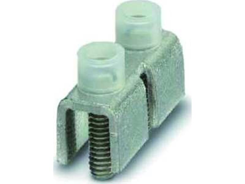 10St. Phoenix FBI 2-20 Feste Brücke Rastermaß: 20mm Polzahl: 2 silberfarben 0201346