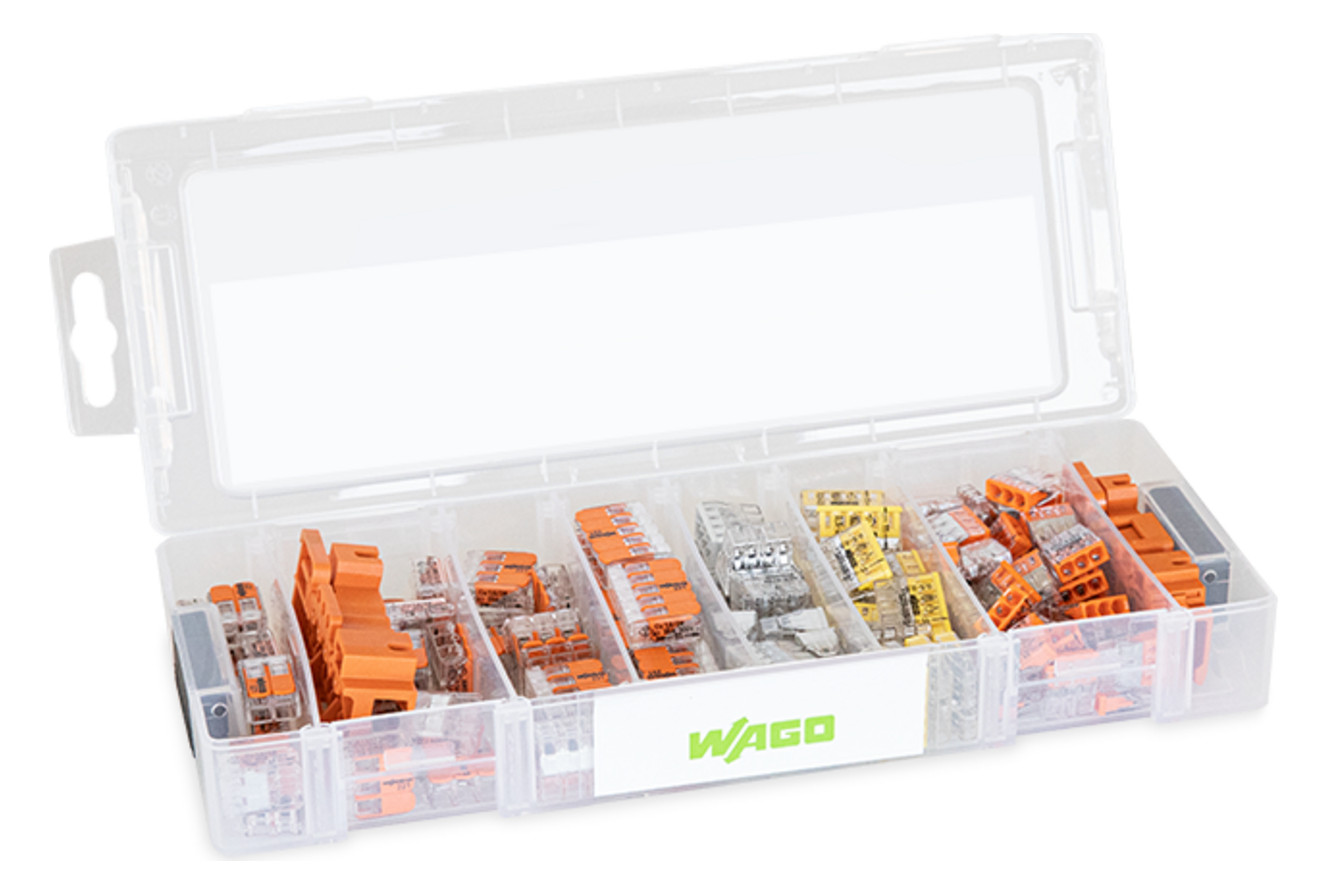 100St. WAGO 887-802 Verbindungsklemmenset, L-BOXX MICRO, Ser