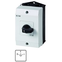 1St. Eaton T0-4-8410/I1 207140 Stern-Dreieck-Schalter, + Gehäuse, 3p, Ie=12A, FS 0-Y-D, 45°, rastend 1St. Eaton T0-4-8410/I1 207140 Stern-Dreieck-Schalter, + Gehäuse, 3p, Ie=12A, FS 0-Y-D, 45°, rastend...