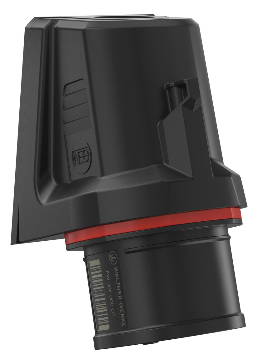 1St. Walther FW710506SK CEE NEO Wandstecker schräg 16A 5P 6h IP54 Schraubanschluss