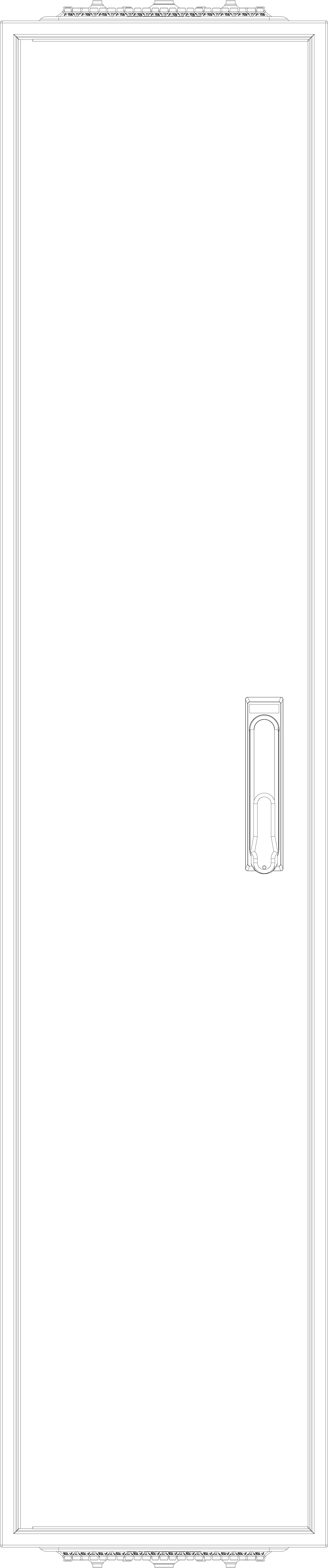 1St. F-Tronic ZF141 Leergehäuse ZF141, IP54, H=1400mm, B=300mm 7120536