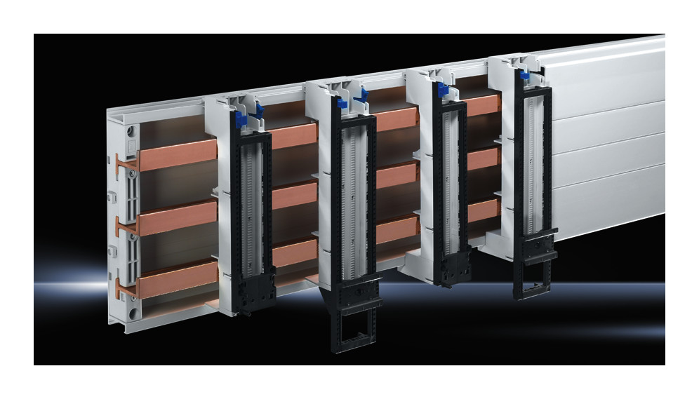 1St. Rittal SV 9340.260 OM-Träger, BxH 45x208mm, Pinblock, Tragrahmen (60 mm) 9340260