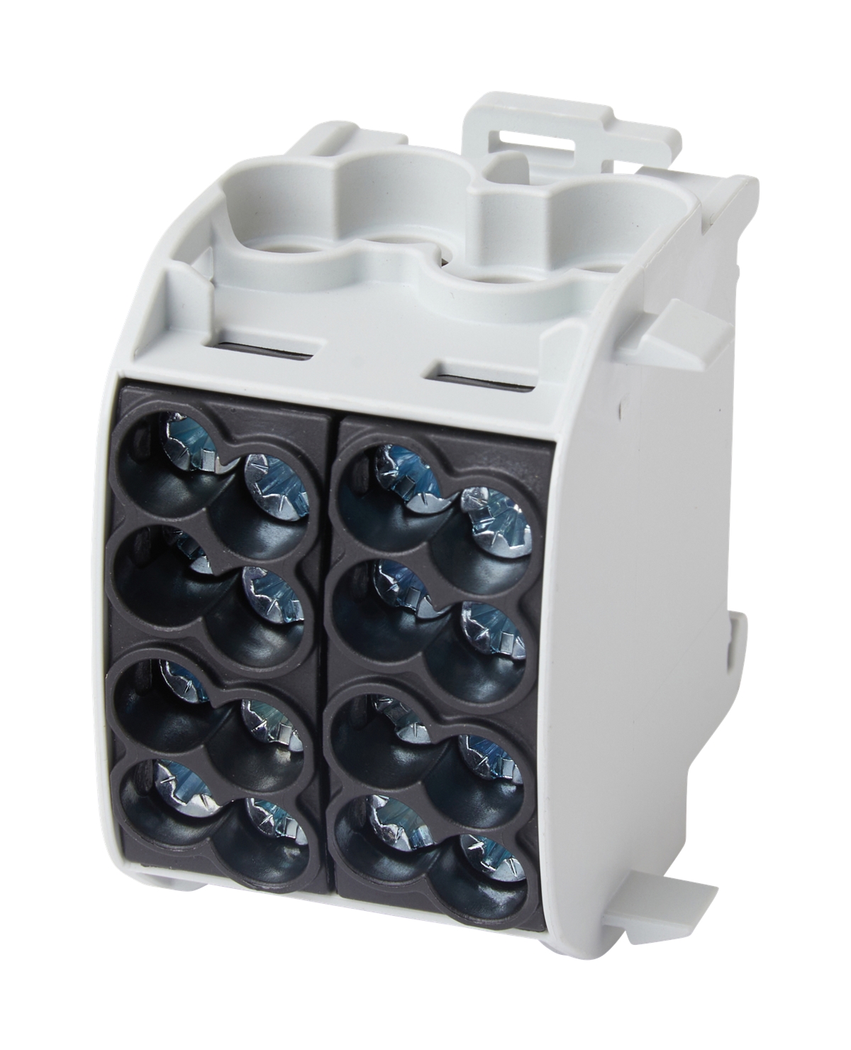 2St. F-Tronic HLAK1p25Dsw Hauptleitungsabzweigklemme, 25mm², 1polig, CU, schwarz, Doppelblock, HLAK1p25Dsw 7730009