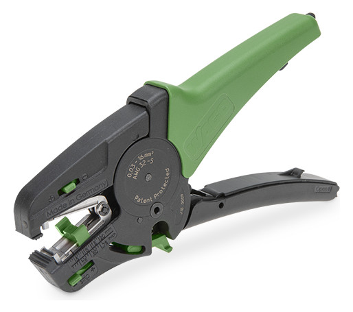 1St. Wago Abisolierzange Quickstrip 206-1125 Vario 0,03-16qmm m.Drahtschneider