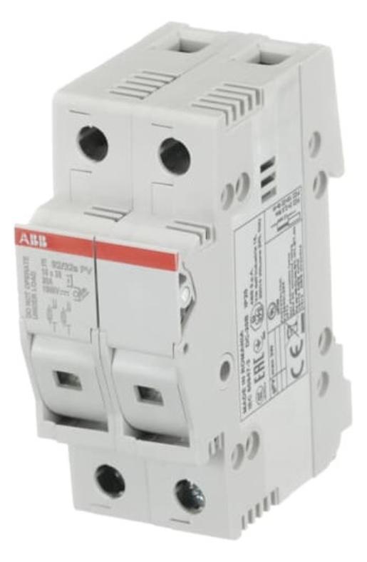 1St. ABB E 92/32s PV Sicherungs-Trennschalter für Sicherungseinsatz 10,3 x 38mm mit Sicherungsüberwachungsanzeige 2CSM256913R1801