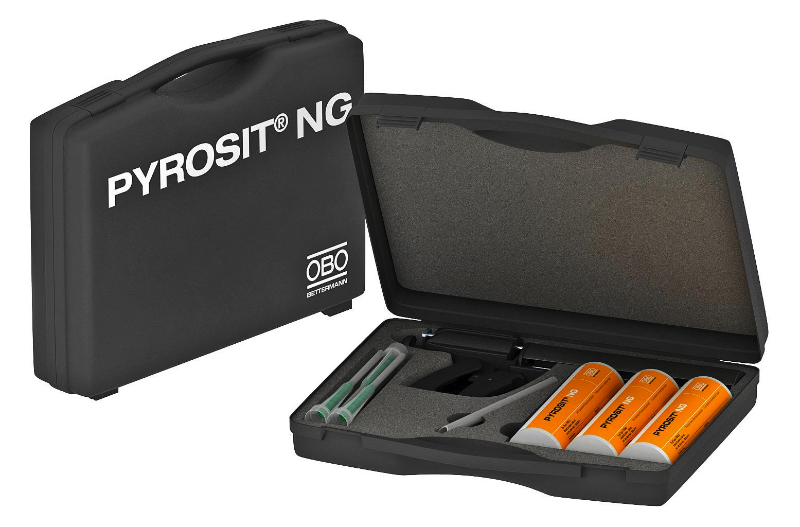 1St. OBO Bettermann FBS-K Brandschutzkoffer Komplettset,Inhalt:1St