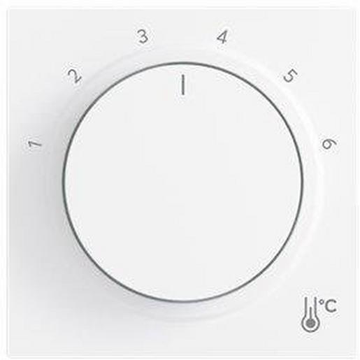 1St. Busch-Jaeger 1794 R-44M Zentralscheibe rund mit Aufdruck 1..6