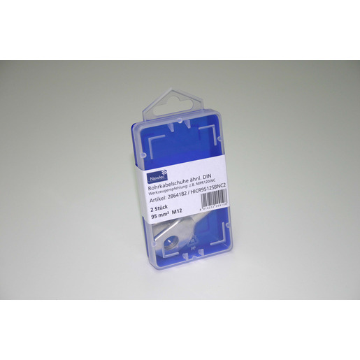 1Pk = 2 Stück Rohrkabelschuh 95 mm² M12 verzinnt