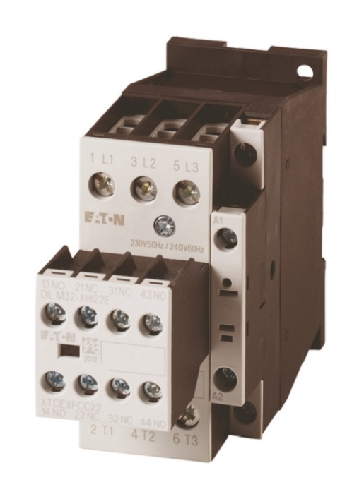 1St. Eaton 106366, DILM32-22(230V50HZ,2 Leistungsschütz, 3-polig + 2 Schließer, DILM3222230V50HZ