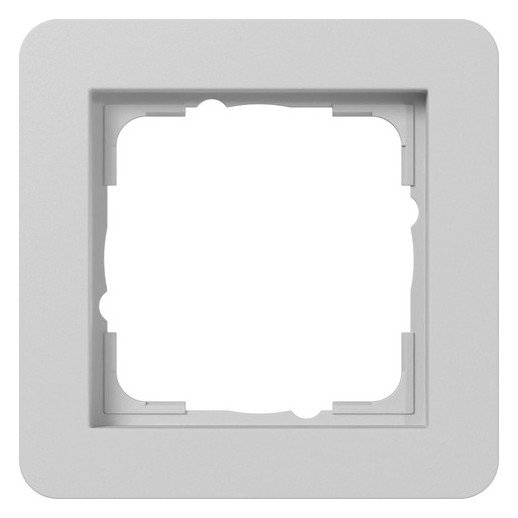 1St. Gira 0211154 Abdeckrahmen 1f Gira E1 Grau m