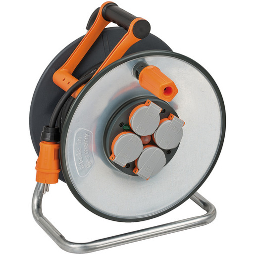 1St. Brennenstuhl 9192250100 professionalLINE SteelCore Kabeltrommel SC 2200 IP44 H07RN-F 3G2,5