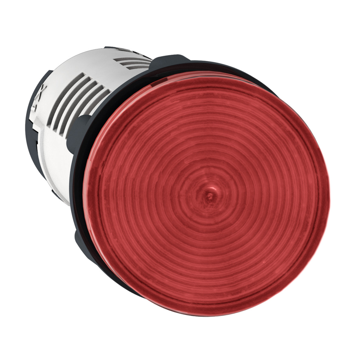 10St. Schneider Electric XB7EV04BP Leuchtmelder, Harmony XB7, Monoblock, Kunststoff, Ø22mm, rot, integrierte LED, 24V AC