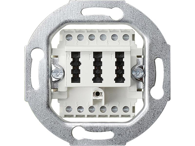 1St. Gira 003202 TAE-Anschlussdose TAE 2 x 6/6 NFF 1St. Gira 003202 TAE-Anschlussdose TAE 2 x 6/6 NFF...