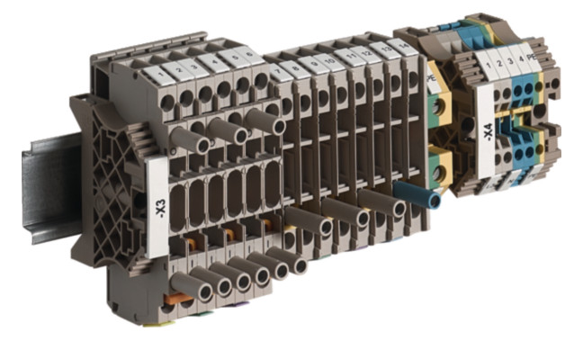1St. Hager KL13MD19 Wandlerprüfklemme, 20-polig, 1.5-6mm², mit PE-Klemme. TAB 2019 Mitteldeutschland