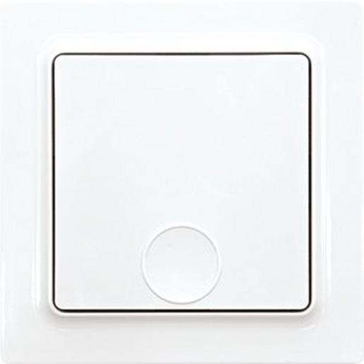 1St. Eltako F1T55E-wg Funk-1-Kanal-Taster reinweiß glänzend