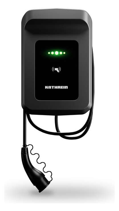 1St. Kathrein AC40-11-C750-A Wallbox 11kW mit Ladekable 7.Anthrazi