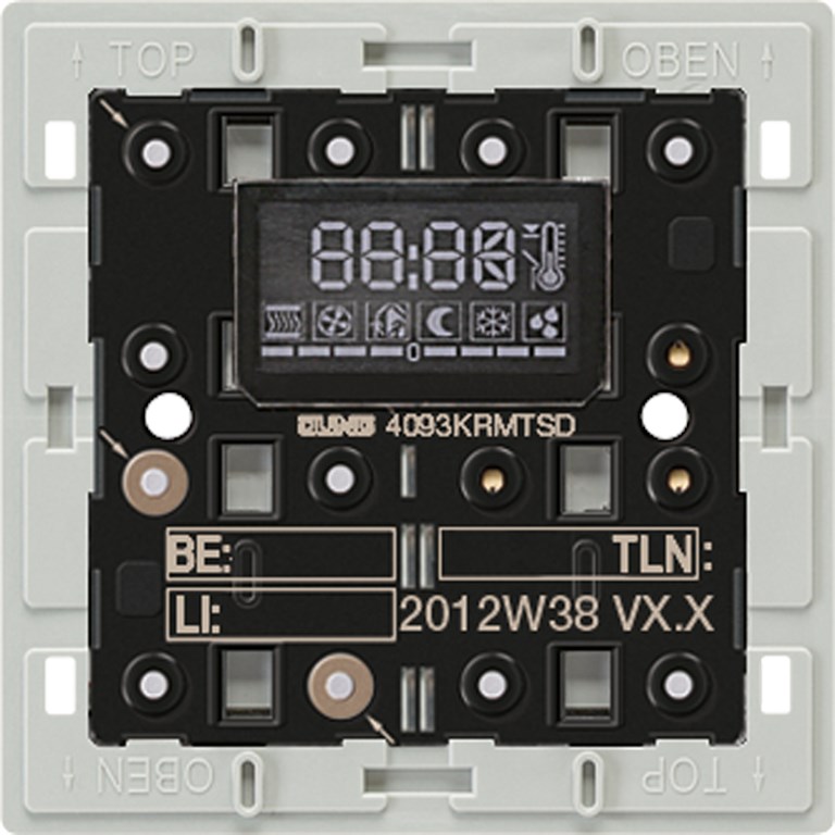 1St. Jung 4093KRMTSD KNX Komfortregler-Modul mit Tastensensor 4093 KRM TS D
