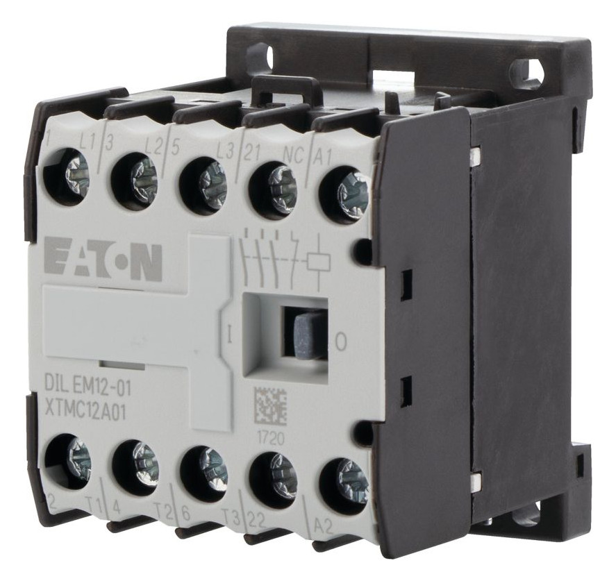 1St. Eaton DILEM12-01 230V50/60Hz 127098 Leistungs-schütz 3p+1Ö 5,5kW 400V AC3