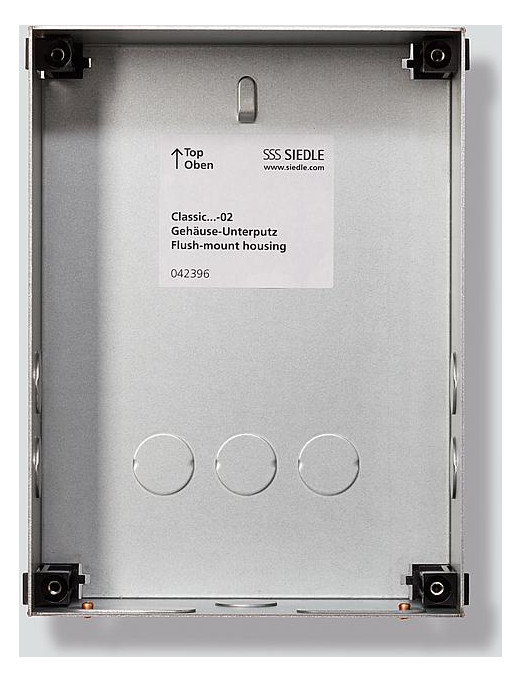 1St. Siedle GU CL 01-0 GU CL 01-0 Unterputzgehäuse Siedle Class GUCL010