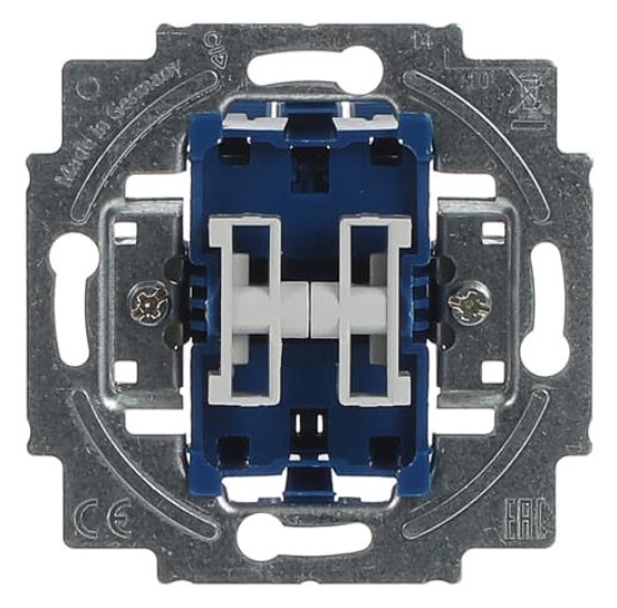 1St. Busch-Jaeger 2400/6/6 US-101 Wippschalter-Einsatz, Wechsel/Wechsel-Schaltung