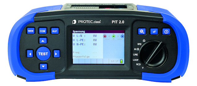 1St. PROTEC.CLASS PIT2.0 VDE Installationstester 2.0