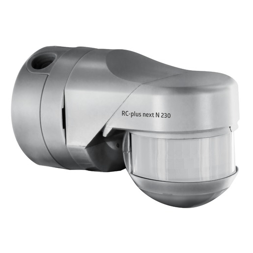 1St. B.E.G. 93346 RC-plus next N 230 Edelstahl-Optik, Bewegungsmelder mit 230° Erfassungsbereich und Unterkriechschutz