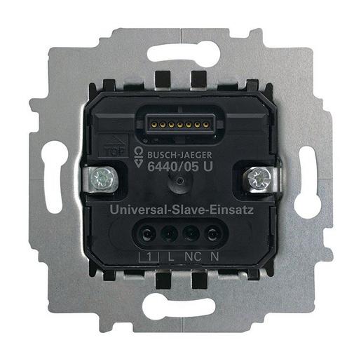 1St. Busch-Jaeger 6440/05 U Universal-Slave-Einsatz Busch-Komfortschalter