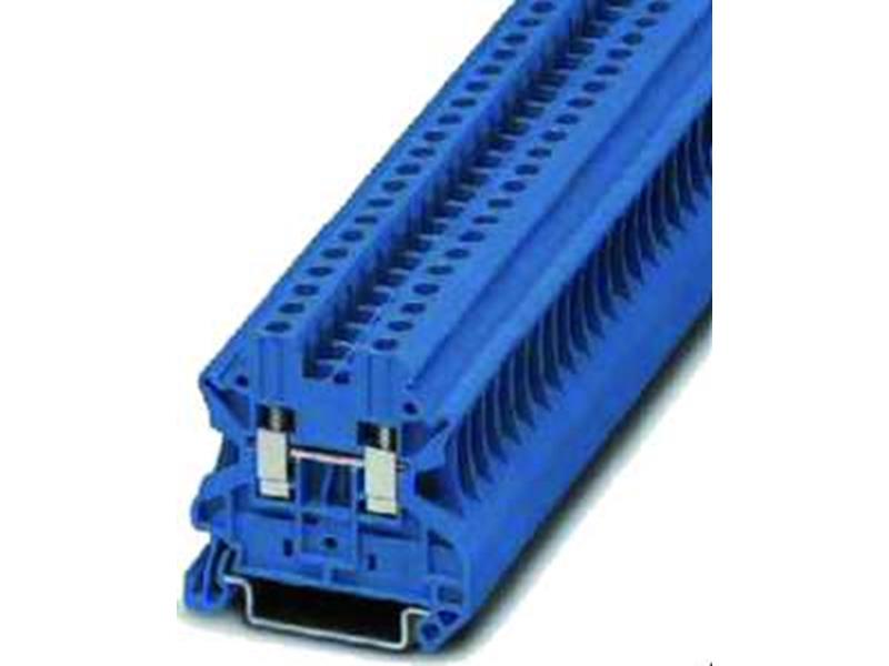 10St. Phoenix Contact UT 4 BU Durchgangsklemme 1000 V 32 A Schraubanschluss Anzahl der Anschlüsse: 2 0,14 mm² - 6 mm² AWG: 26 - 10 B=6,2 mm H=46,9 mm blau Montageart: NS 35/7,5 NS 3 10St. Phoenix UT 4 BU Durchgangsklemme 1000 V 32 A Schraubanschluss Anzahl der Anschlüsse: 2 0,14 mm² - 6 mm² AW