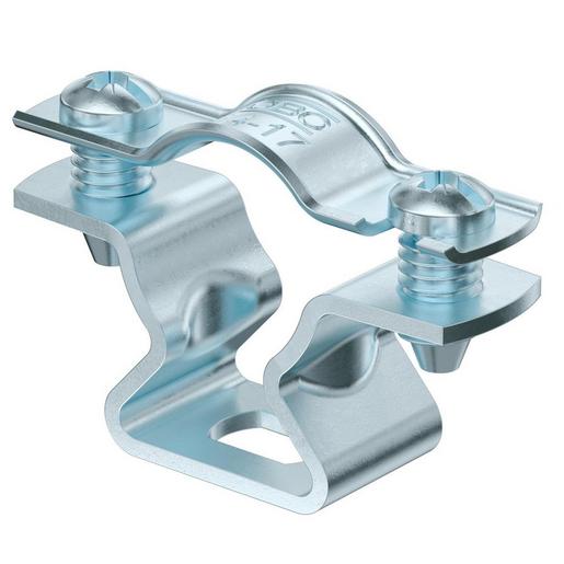 100St. OBO Bettermann ASL 733 17 G Abstandschelle mit Langloch 14-17mm