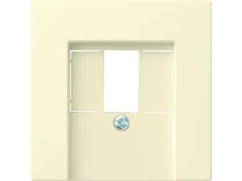 1St. Gira 027601 Abdeckung TAE+Stereo+USB System 55 Cremeweiß 1St. Gira 027601 Abdeckung TAE+Stereo+USB System 55 Cremeweiß