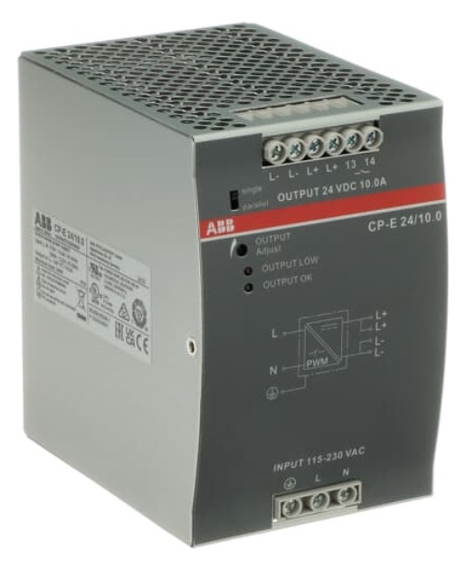 1St. ABB CP-E 24/10.0 Netzteil In:115/230VAC Out: 24VDC/10A 1SVR427035R0000