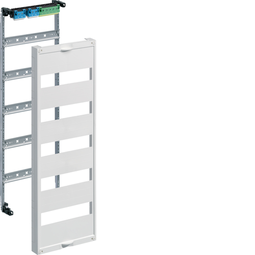 1St. Hager UW51U Einbausatz univers FW mit Hutschienen für Feldverteiler UP