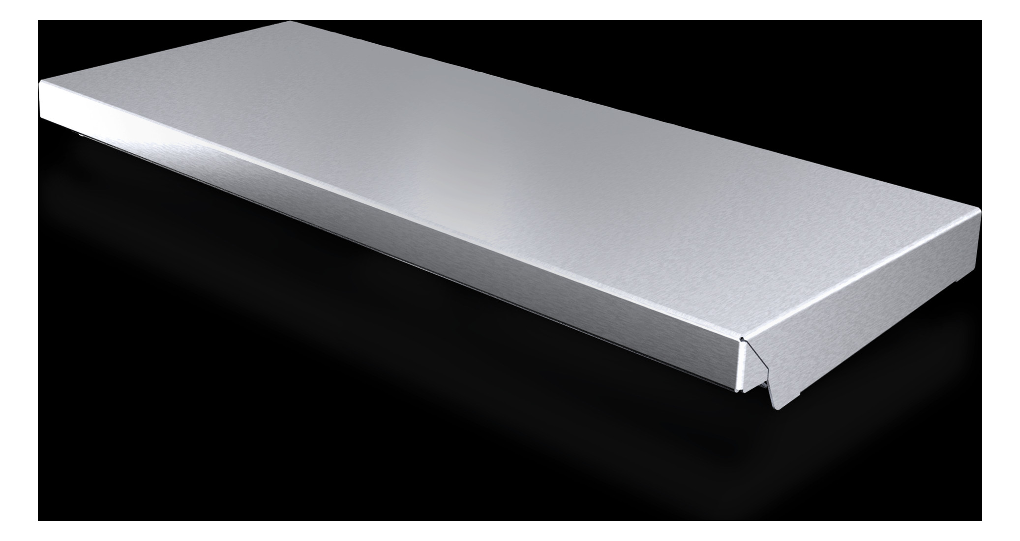 1St. Rittal AX 2362.010 AX Schutzdach, BT 500x210 mm, Edelstahl,