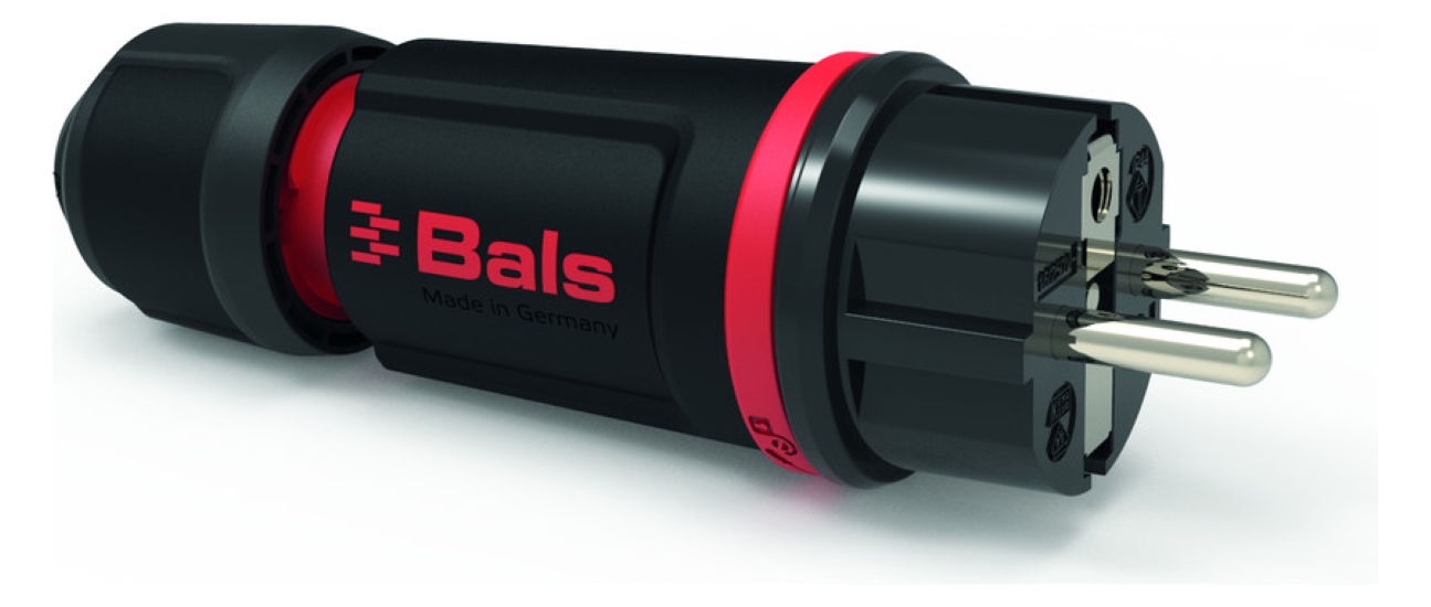 1St. Bals 7373-1 Schutzkontakt-Stecker 16A 3p 250V IP54