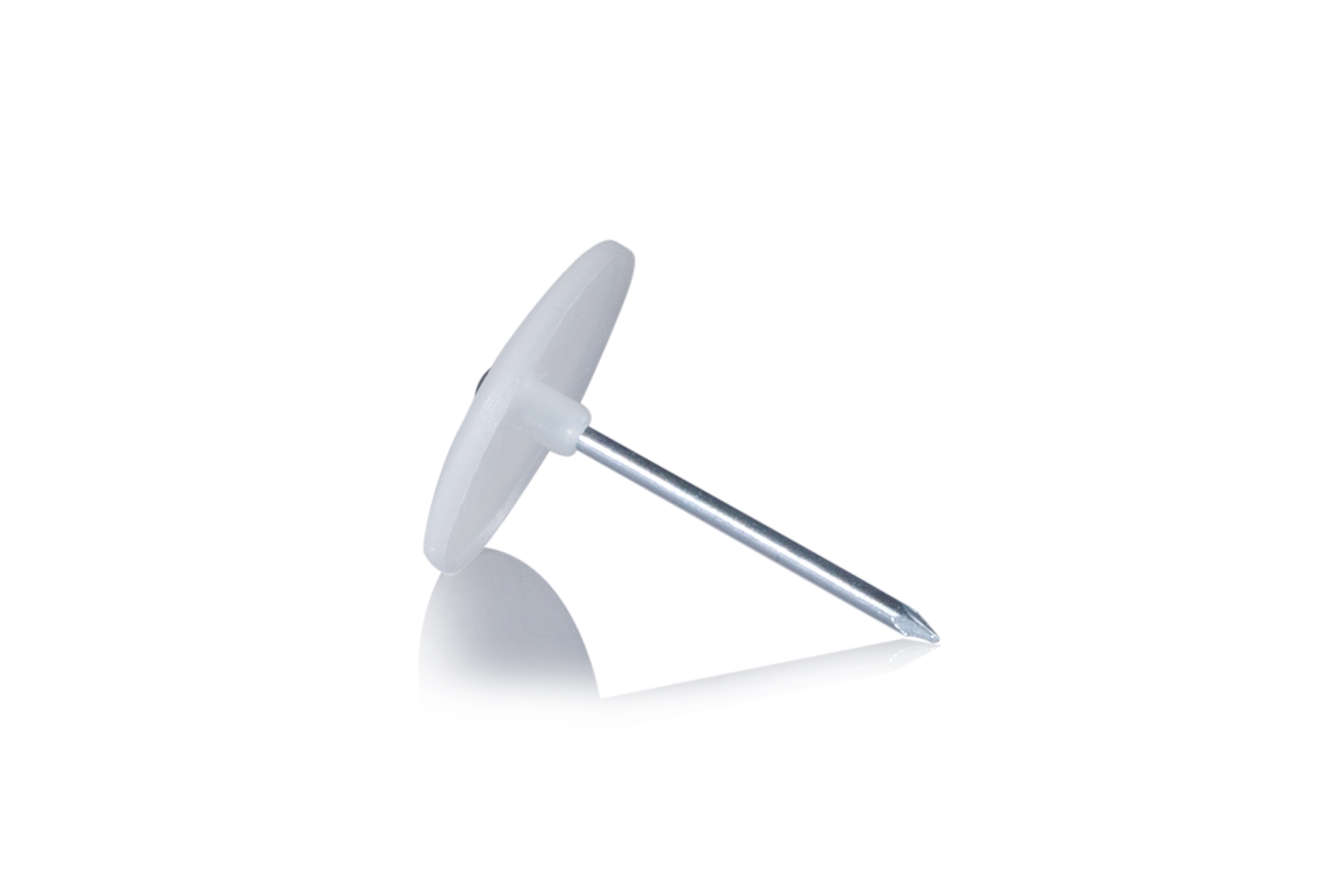 100St. F-Tronic NS28/250 Nagelscheibe m. Stahlnagel, Ø 28mm, Nagel 2x50mm, NS28/250 7440003