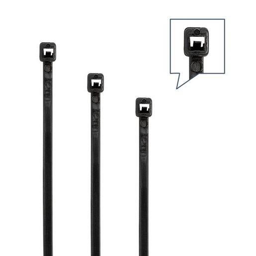 100St. NKABI9,0X762BL.02 Kabelbinder 9,0mmx762mm, schwarz