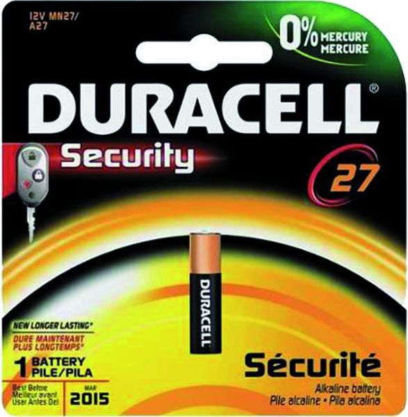 1St. Duracell Batterie Alkaline DMN27B 023352 12V 18mAh 1er Blister 1St. Duracell Batterie Alkaline DMN27B 023352 12V 18mAh 1er Blister