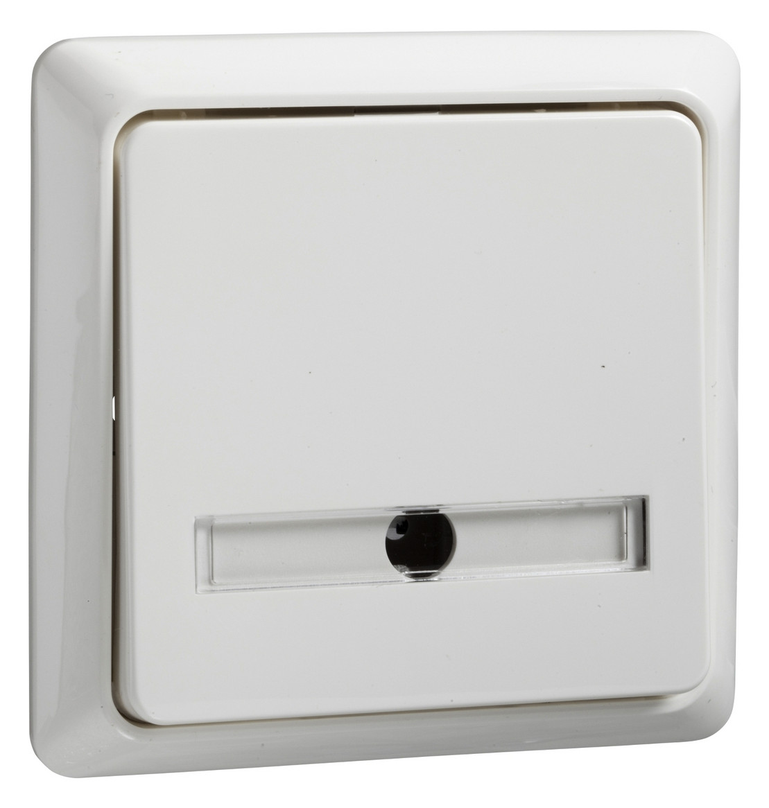 1St. Elso 506124 Taster 42V/1A Unterputz mit Schriftfeld RENOVIERUNG reinweiß