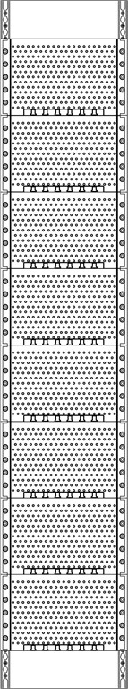 1St. F-Tronic KX9 Kommunikationsfeld 1-feldrig, H=1350mm, KX9 7120321