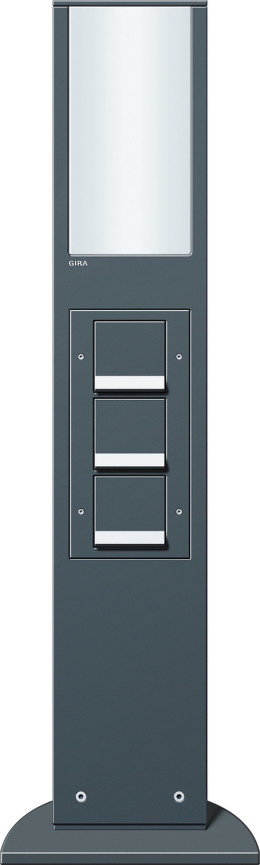 1St. Gira 134228 E-Säule Licht + 3x Schuko SH 769 mm Energiesäule Anthrazit