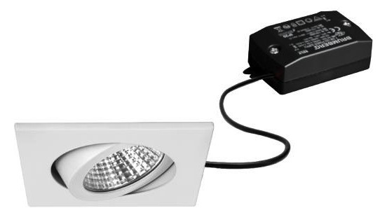 1St.Brumberg 38365073 LED-Einbaustrahler 230 V AC, 50 Hz, 6 W 1St.Brumberg 38365073 LED-Einbaustrahler 230 V AC, 50 Hz, 6 W