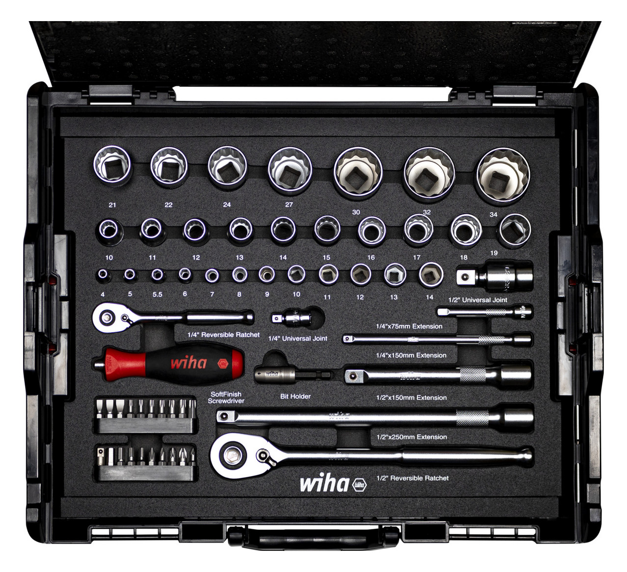 1St. Wiha 33397 Doppel- und Sechskant Metrisch in L-Boxx